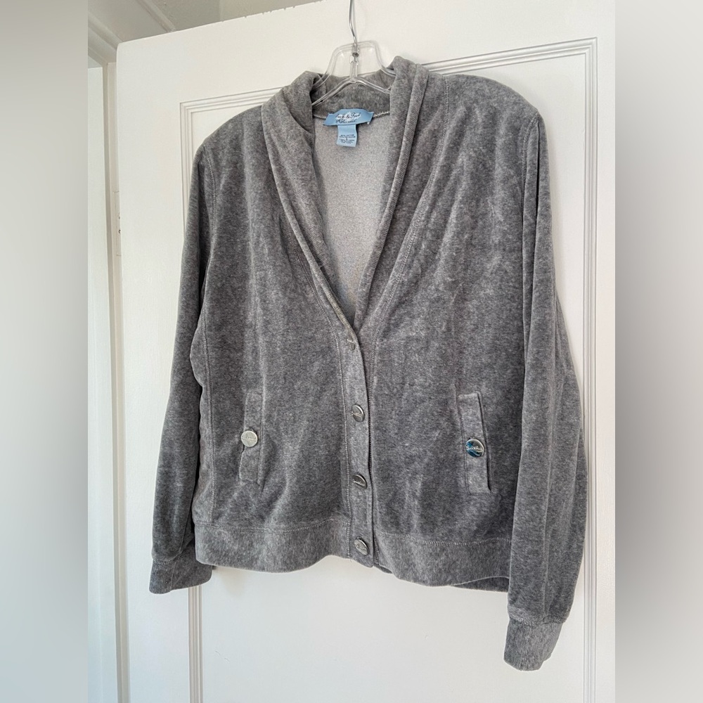 Grey Peck & Peck Relaxed jacket